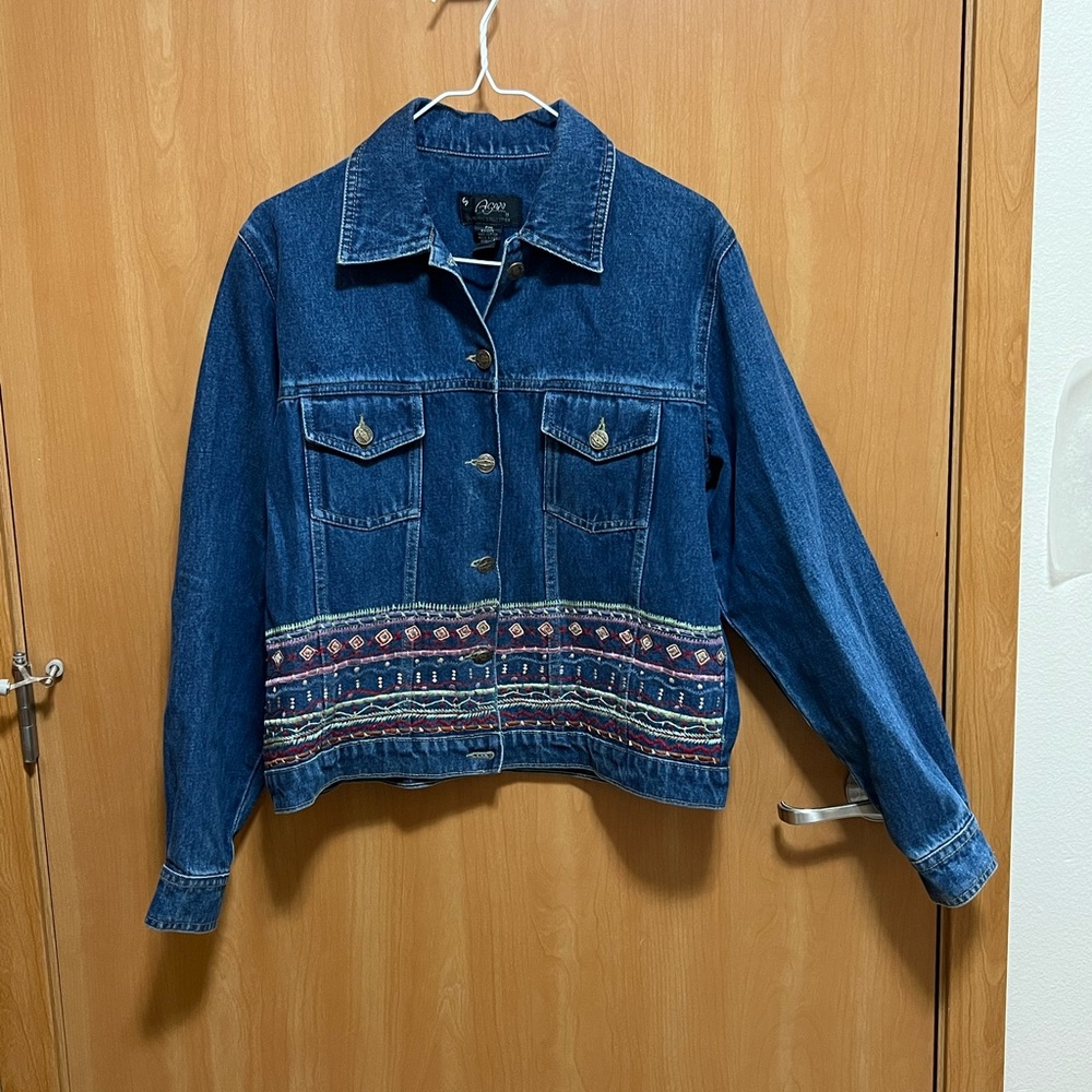 Embroidered Jean Jacket